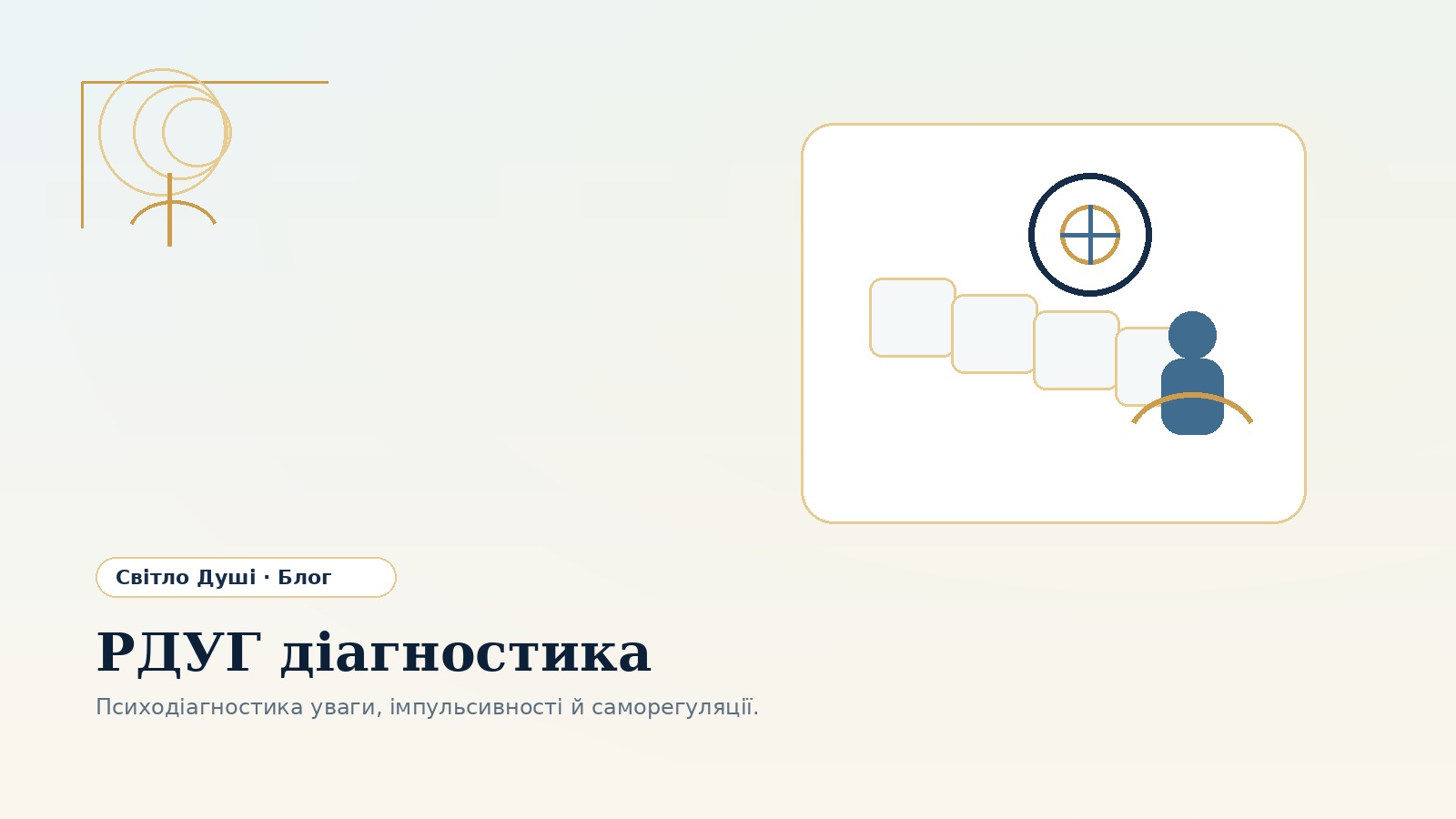 РДУГ діагностика: як зрозуміти, що справа не просто в неуважності